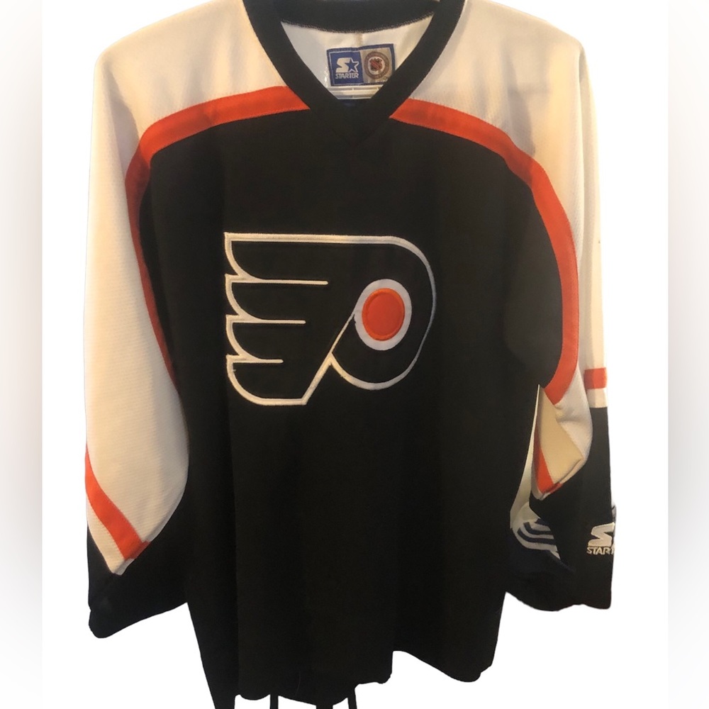 Vintage Starter Philadelphia Flyers Jersey Youth Large